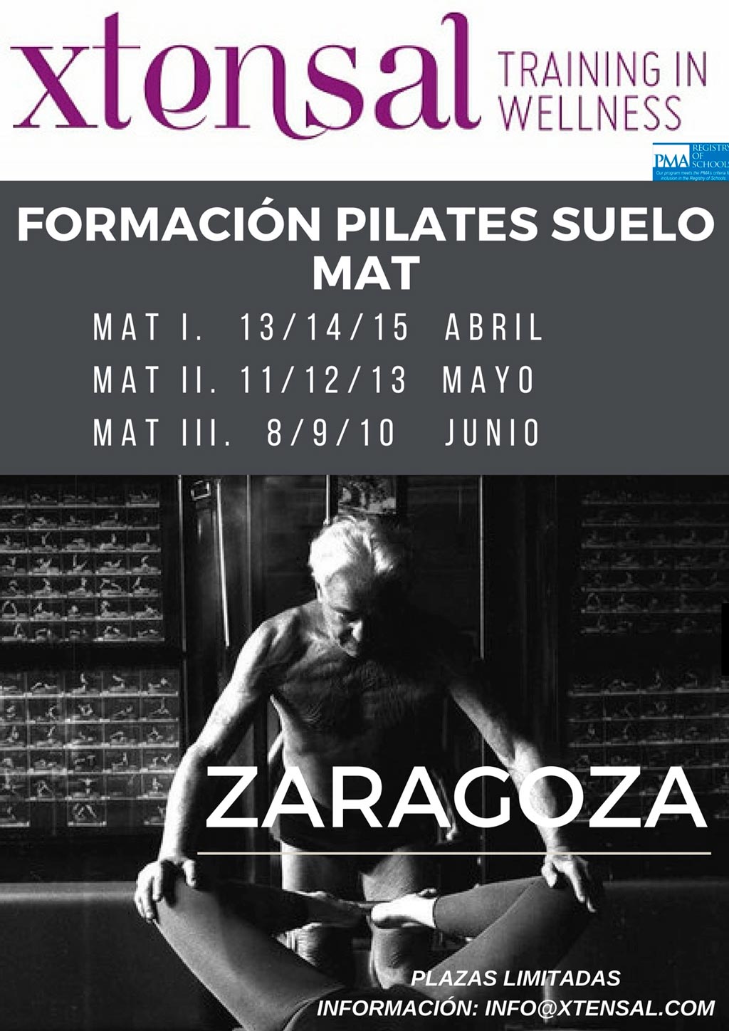 Formación Pilates Mat cursos